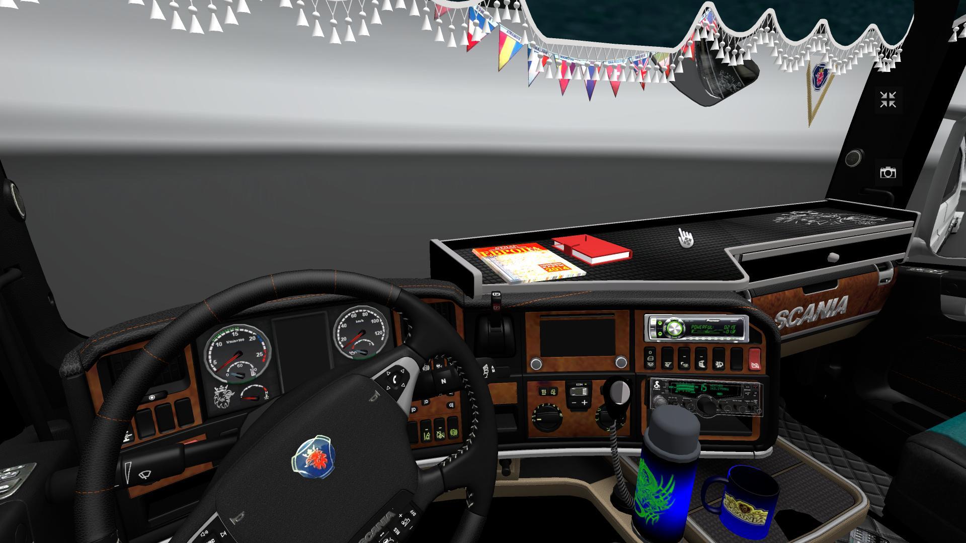Scania R Interior Euro Truck Simulator 2 Mods