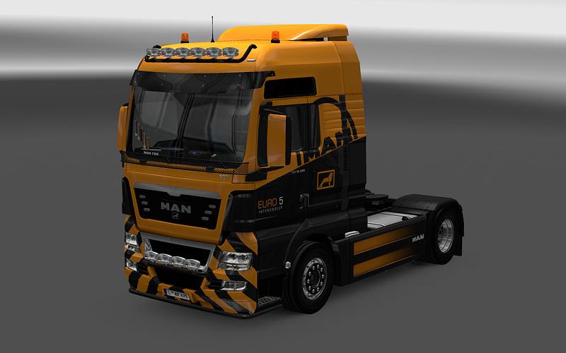 MAN TGX HEAVY HAULAGE V1.2 Skins - Euro Truck Simulator 2 Mods