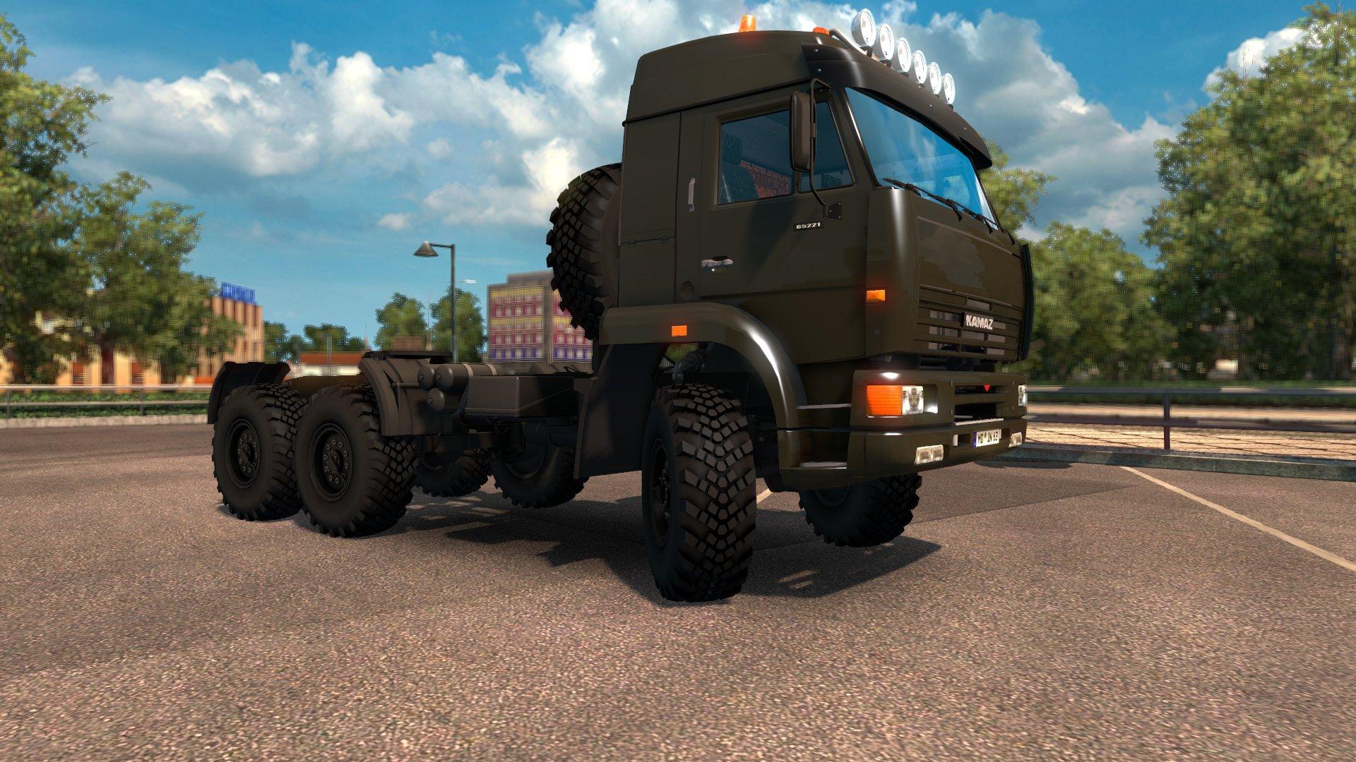 KAMAZ 6460 & 65225-22 1.21 Truck -Euro Truck Simulator 2 Mods
