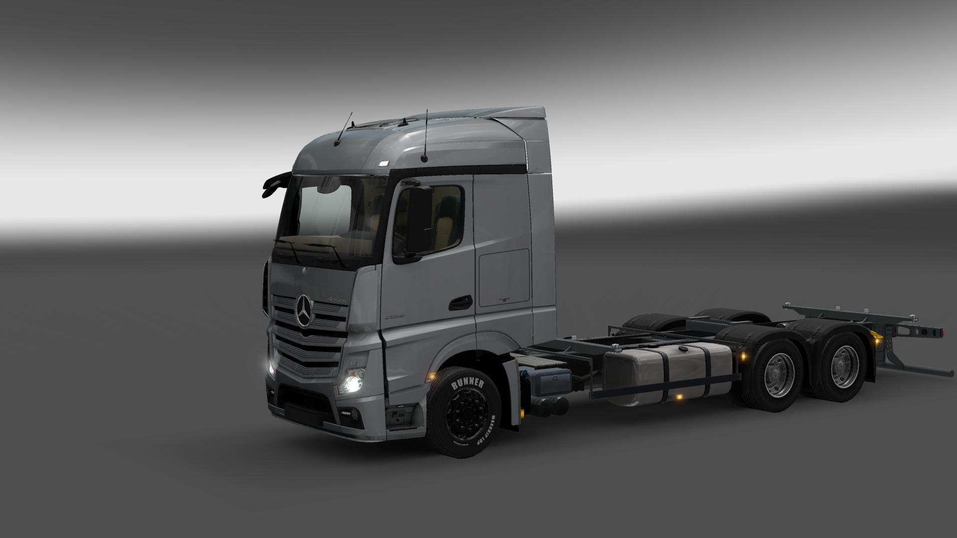 Mercedes Benz Actros Mp4 Rgd V1.2 Truck - Euro Truck Simulator 2 Mods | American Truck Simulator Mods
