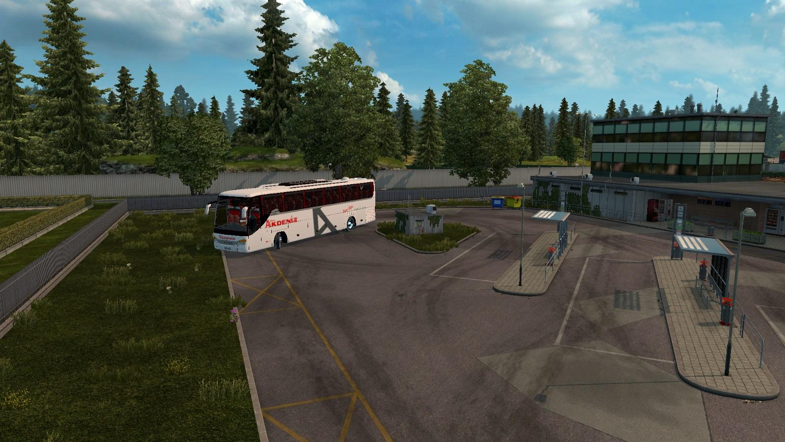 SETRA 416GT GUNEY AKDENIZ TOURISM Bus SKIN V1.0 Euro Truck Simulator