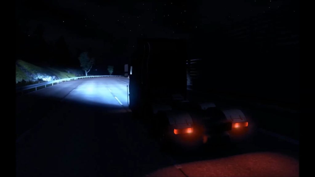 BLUE HEADLIGHTS ETS2 Euro Truck Simulator 2 Mods American Truck