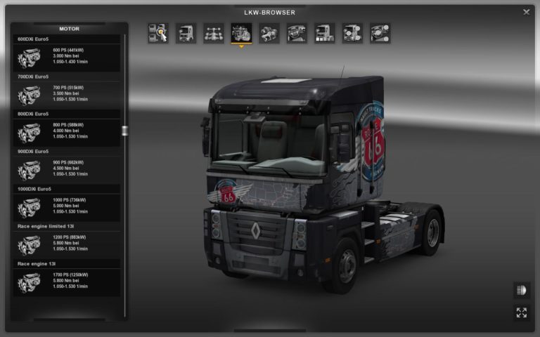 ENGINE MOD V2 for ETS2 - Euro Truck Simulator 2 Mods | American Truck