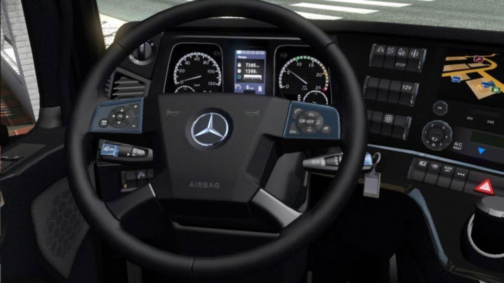 Actros 2014 Sports Interior V0 9 Mod Euro Truck Simulator 2 Mods