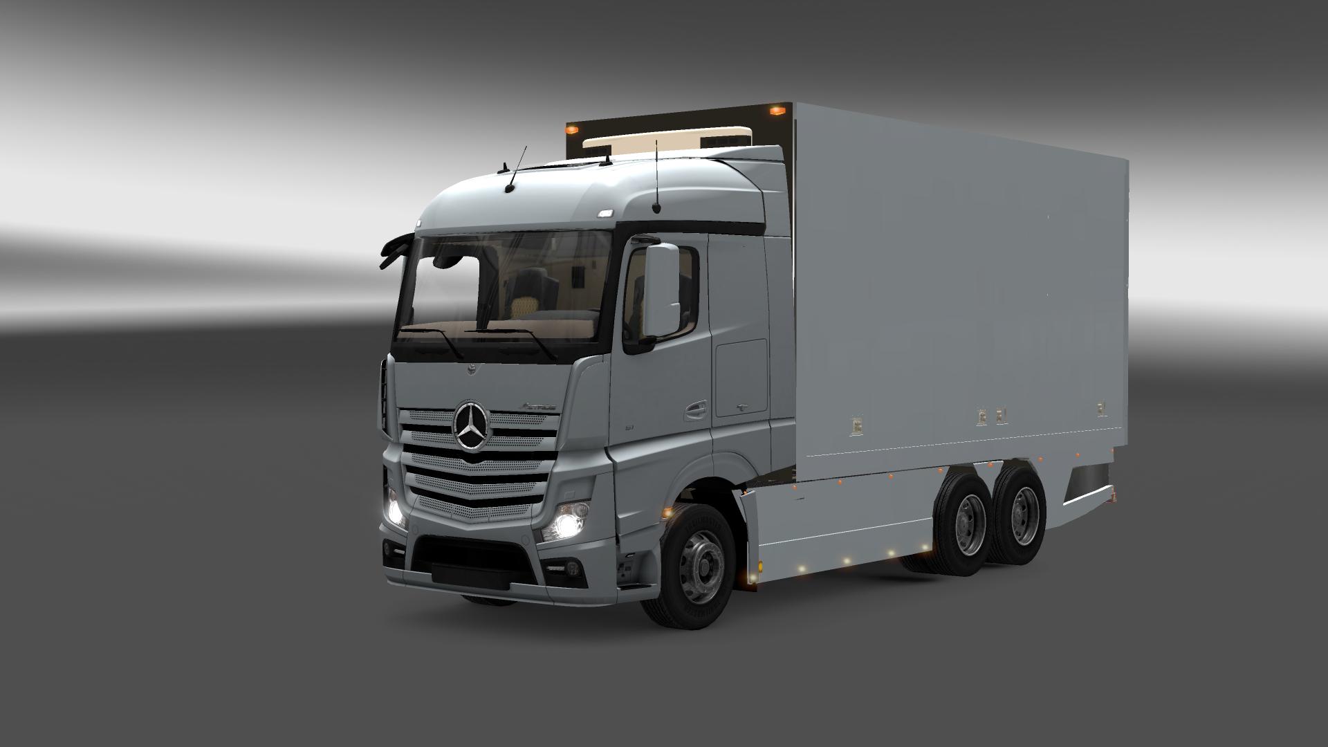 MERCEDES ACTROS MP4 MEGA MOD ETS2 Euro Truck Simulator 2 Mods