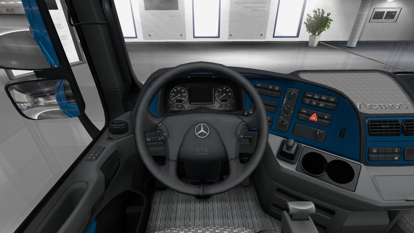 Mercedes Actros Mp3 Paint Interior 1 22 X Mod Euro Truck