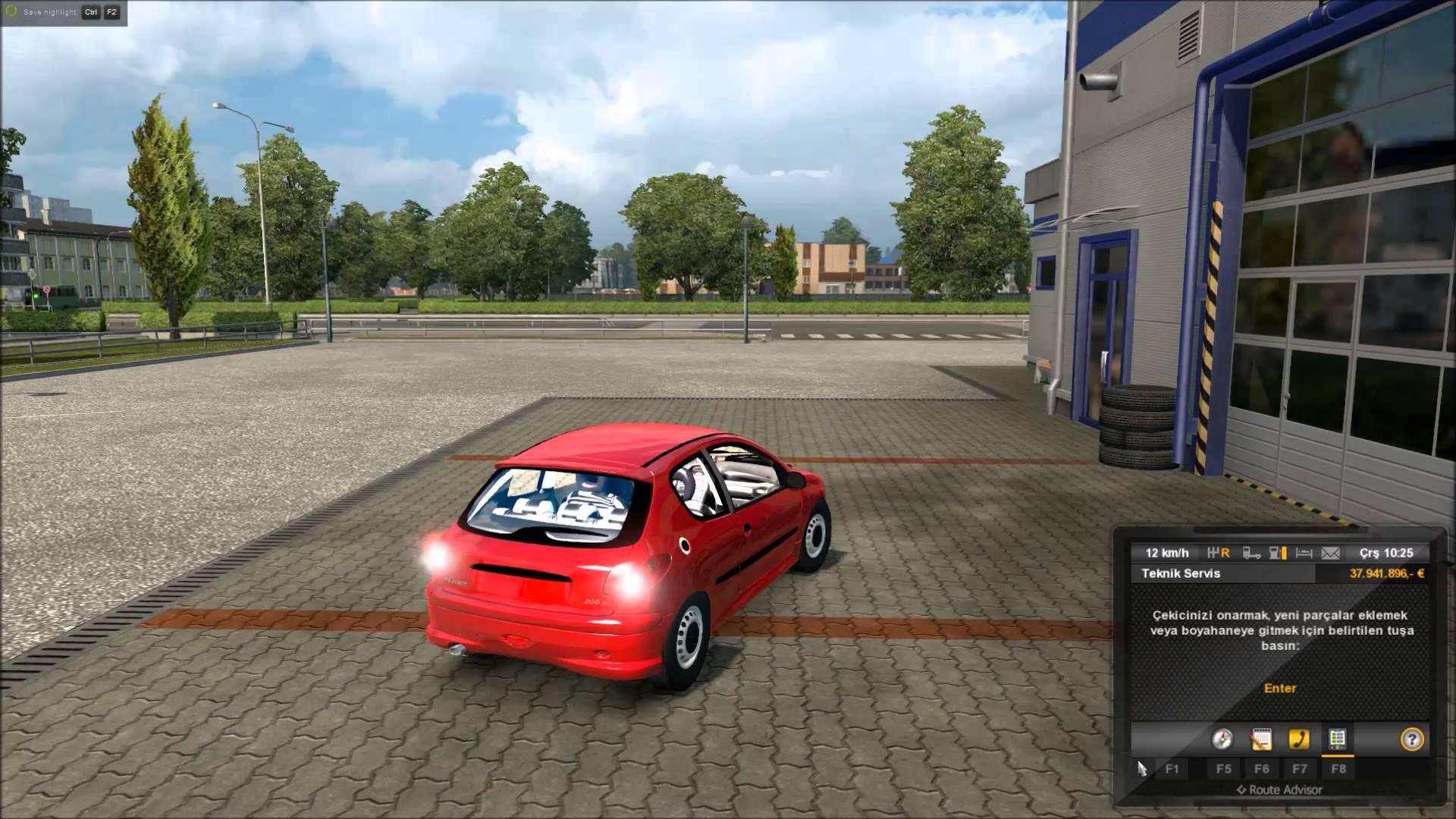 PEUGEOT 206 Car Euro Truck Simulator 2 Mods