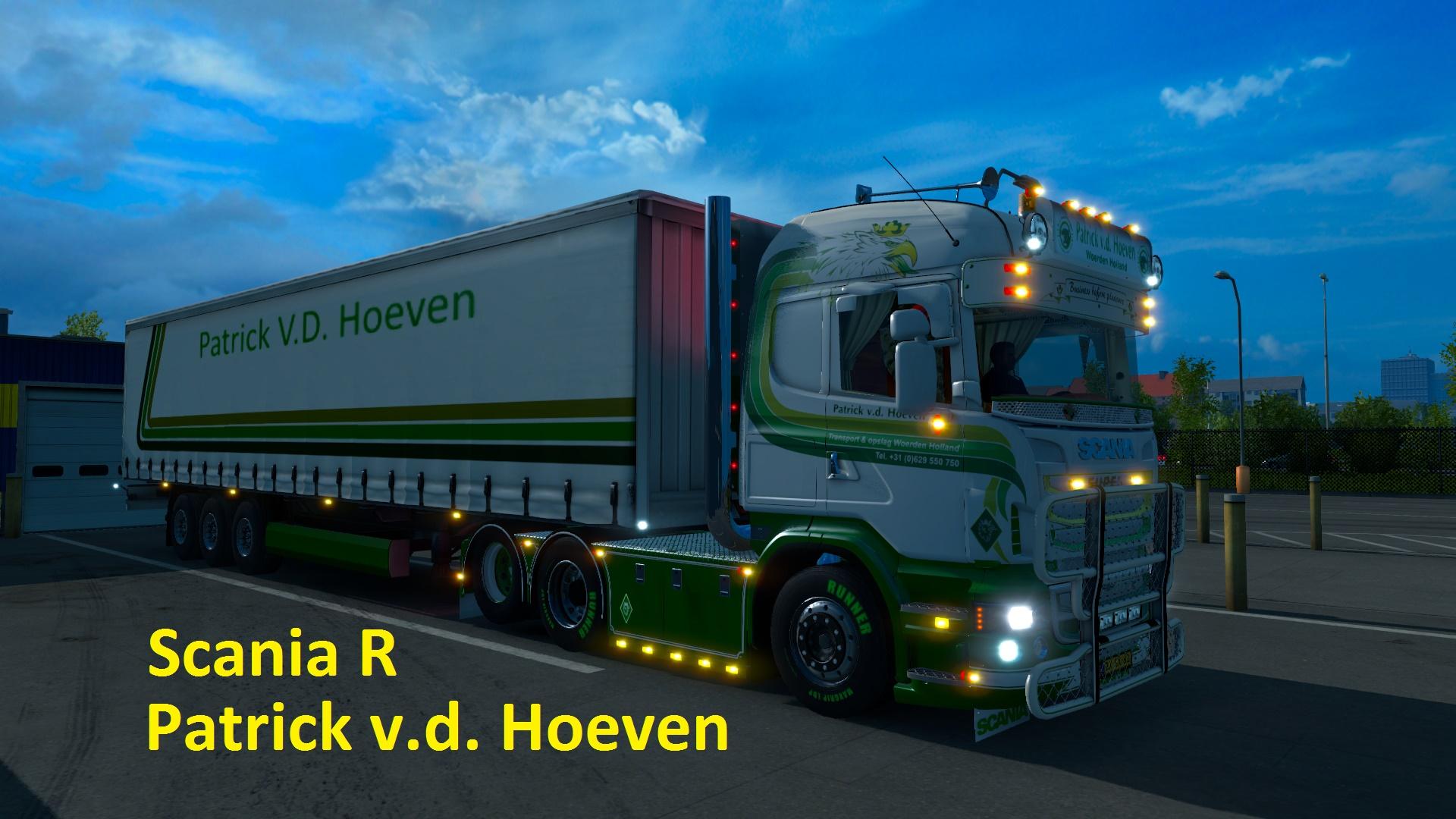 ... PATRICK V.D. HOEVEN COMBO 1.22 Mod -Euro Truck Simulator 2 Mods
