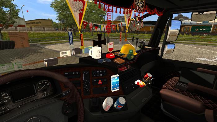 TUNING Mod FOR THE MERCEDES MP3 1.22 Euro Truck
