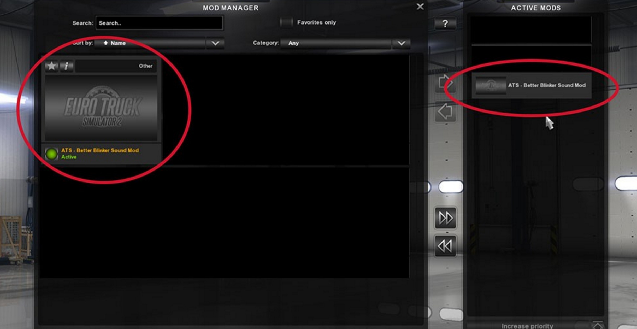Better Blinker Sound for Trucks ATS Euro Truck Simulator 2 Mods