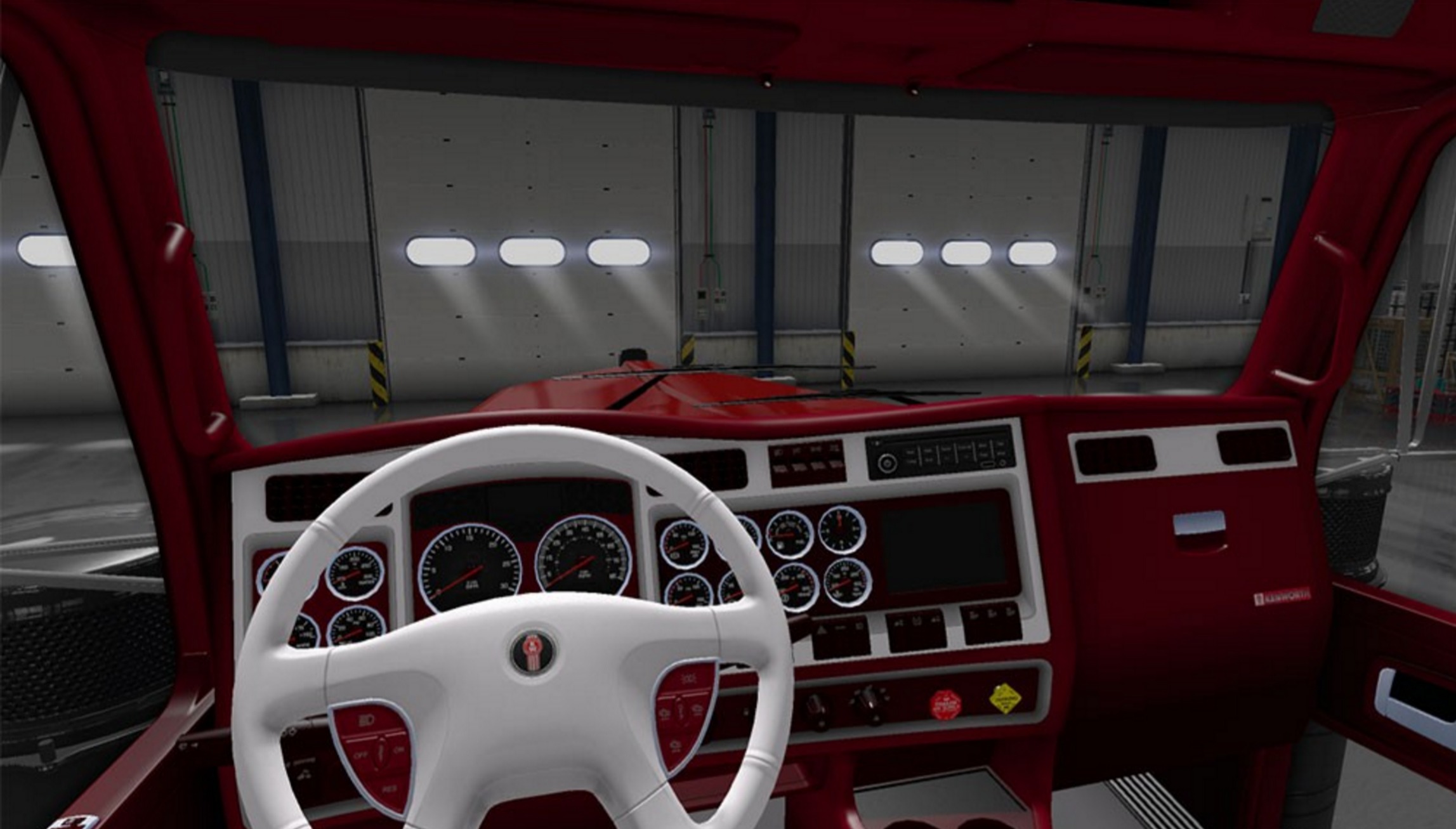 Kenworth W900 Truck Interior For Ats Euro Truck Simulator 2
