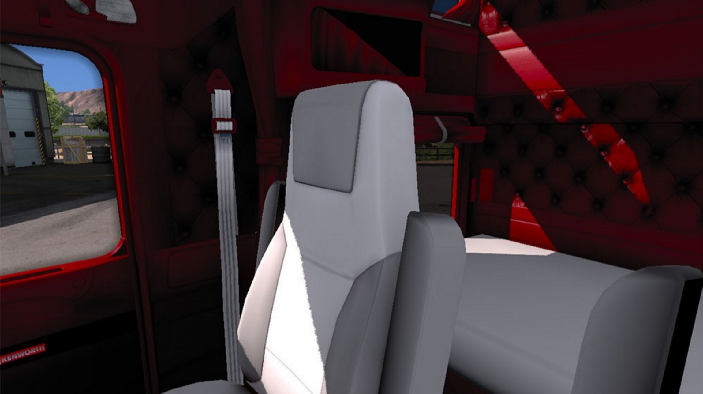 Kenworth W900 Truck Interior For Ats Euro Truck Simulator 2