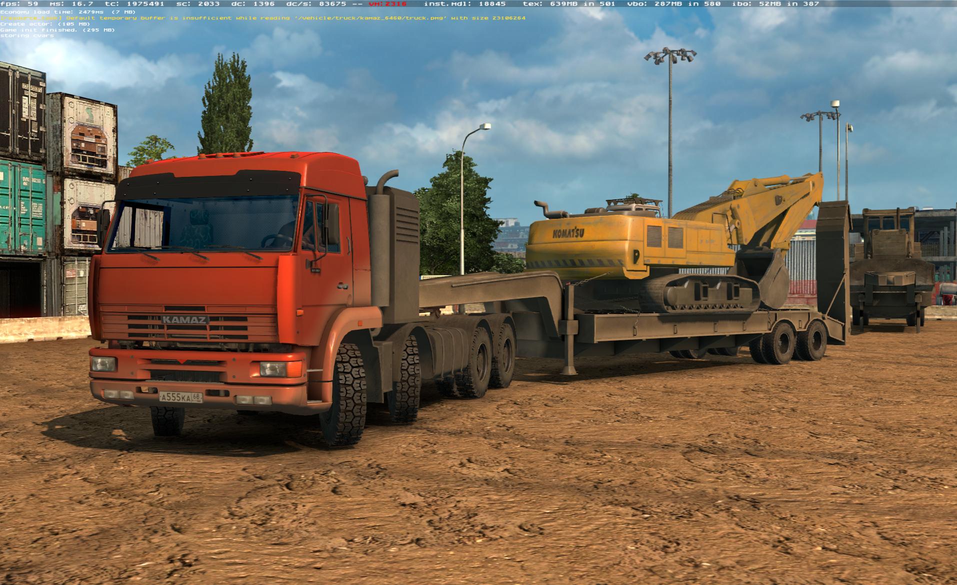 KAMAZ 54-64-65 BY KORAL V1.1 Truck -Euro Truck Simulator 2 ...

