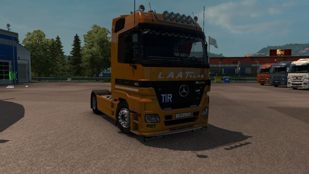 MERCEDES ACTROS MP2 Truck Euro Truck Simulator 2 Mods