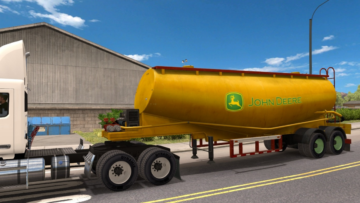 john deere water tanker