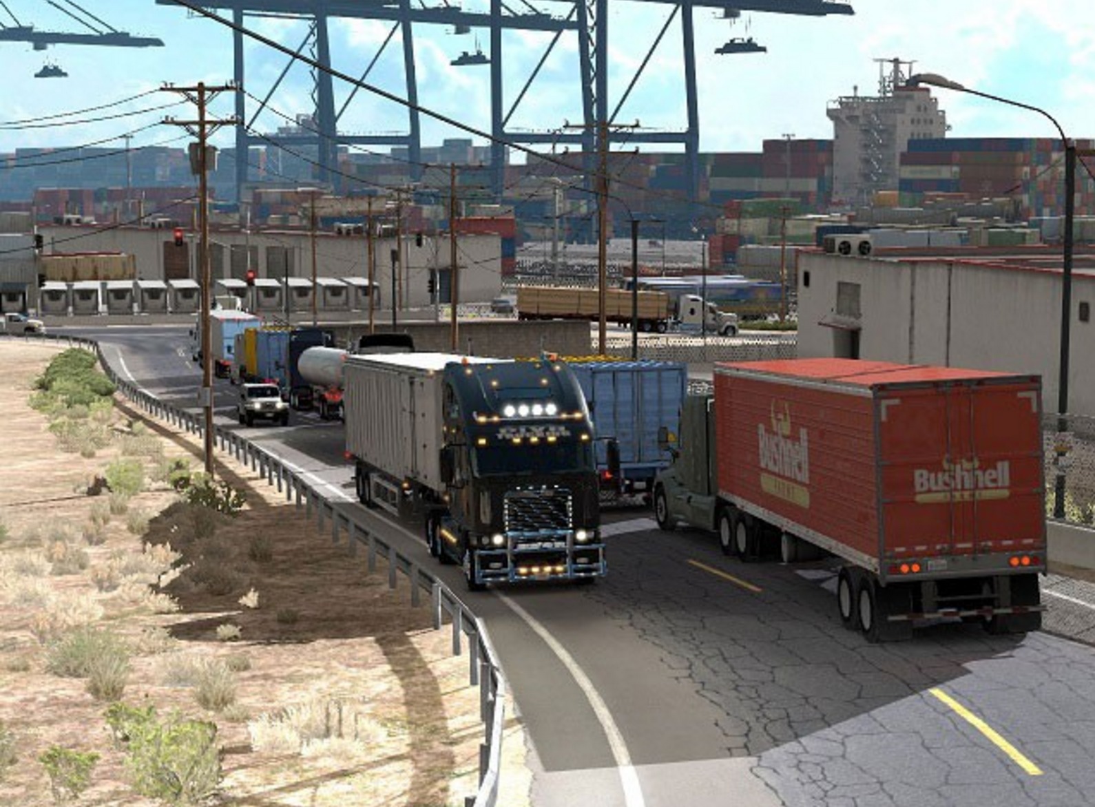 Traffic – More trucks on road for Mod -Euro Truck Simulator 2 Mods