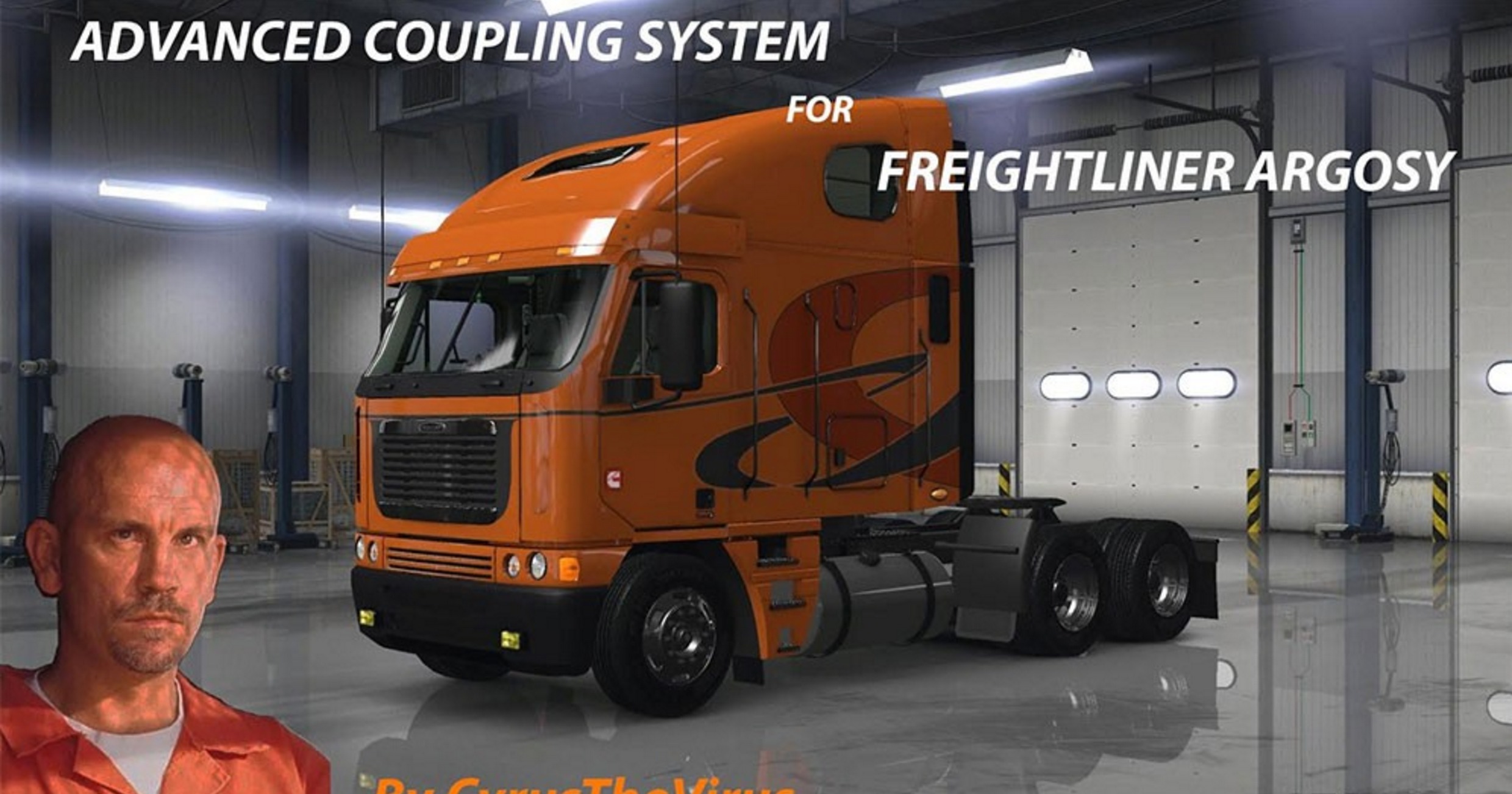 Advanced Coupling System for Freightliner Argosy ATS Euro Truck