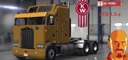 Kenworth K100 Aerodyne V 1 0 For Ats Euro Truck Simulator 2