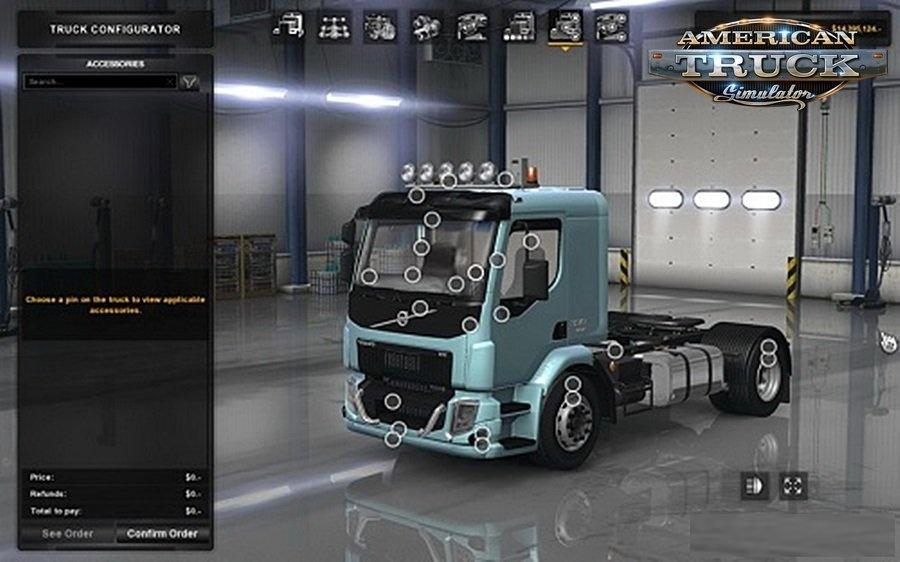 VOLVO VM 2015 for ATS Euro Truck Simulator 2 Mods