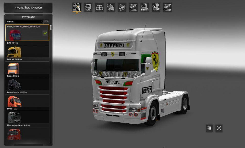 euro truck simulator 2 mod ferrari