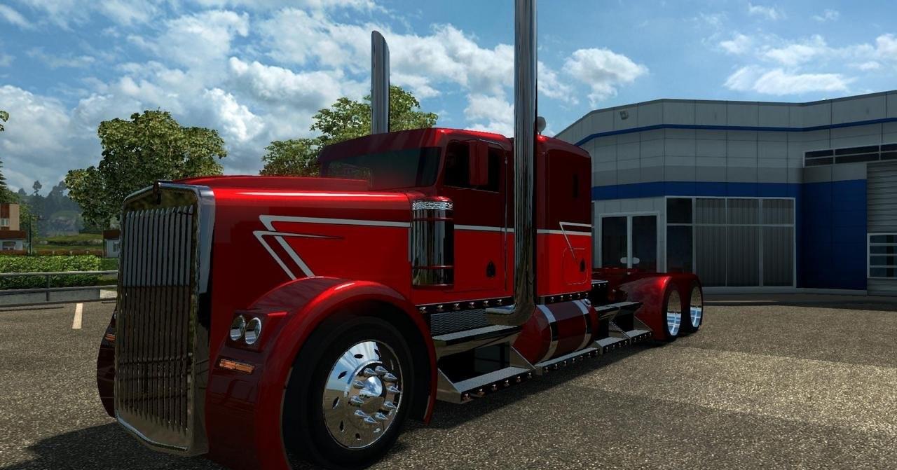 KENWORTH PHANTOM V2.0 1.28.X TRUCK MOD - Euro Truck Simulator 2 Mods Americ...