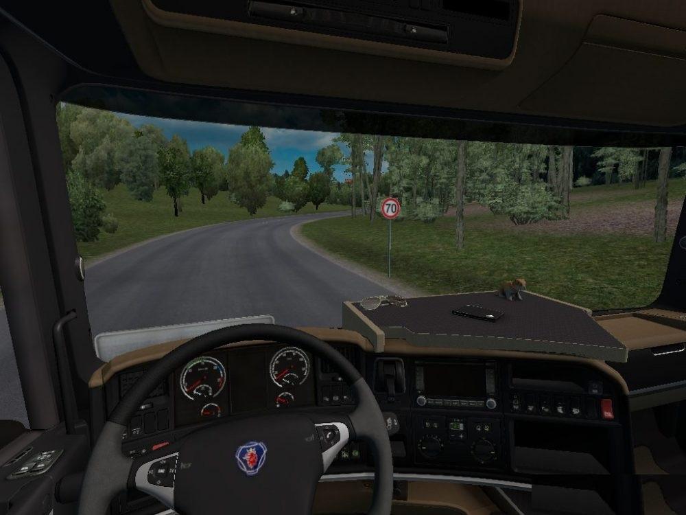 REAL SCANIA INTERIOR + BONUS 1.28.X FOR ETS2 - Euro Truck ...
