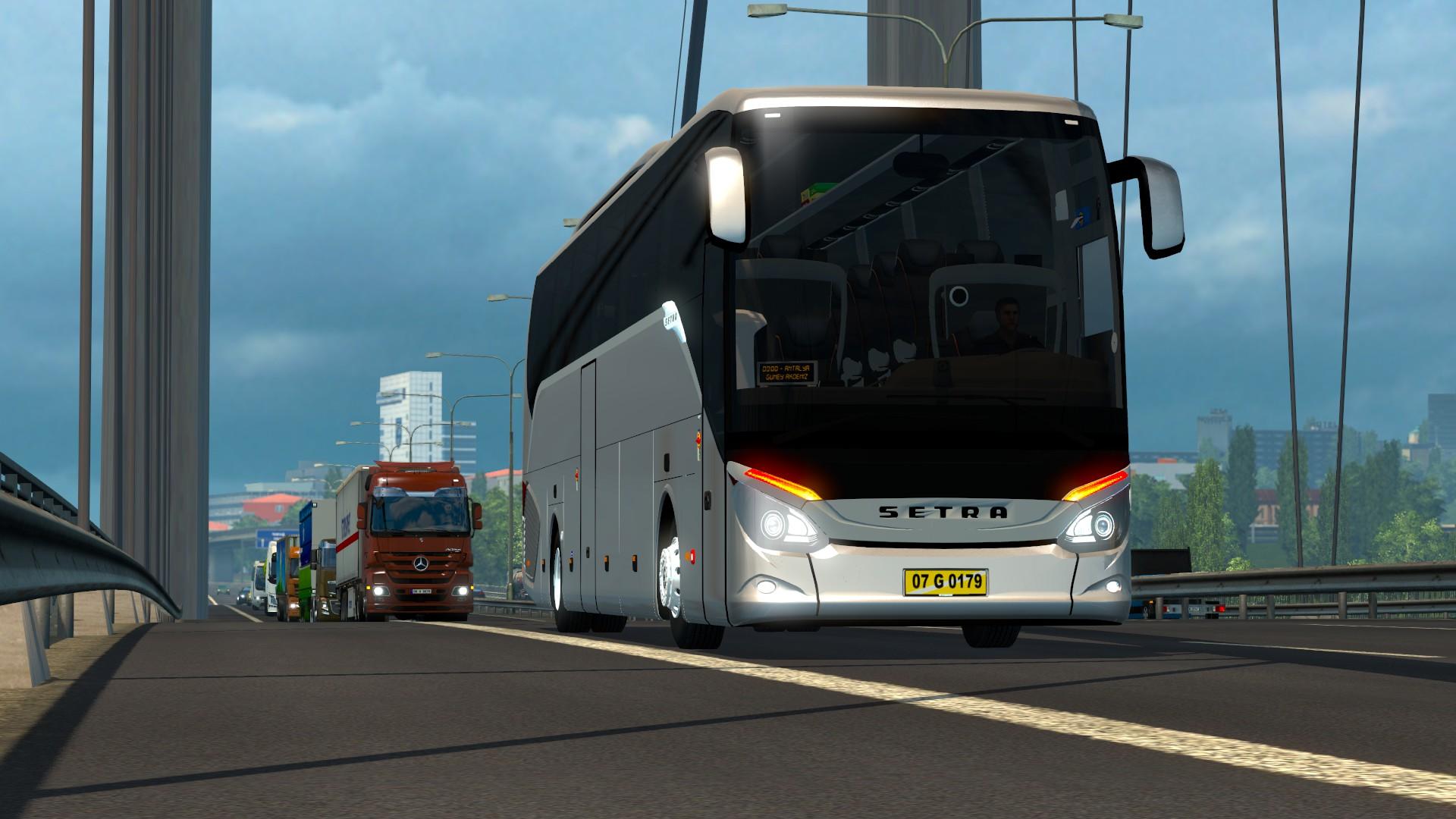 euro truck simulator setra bus travego 17