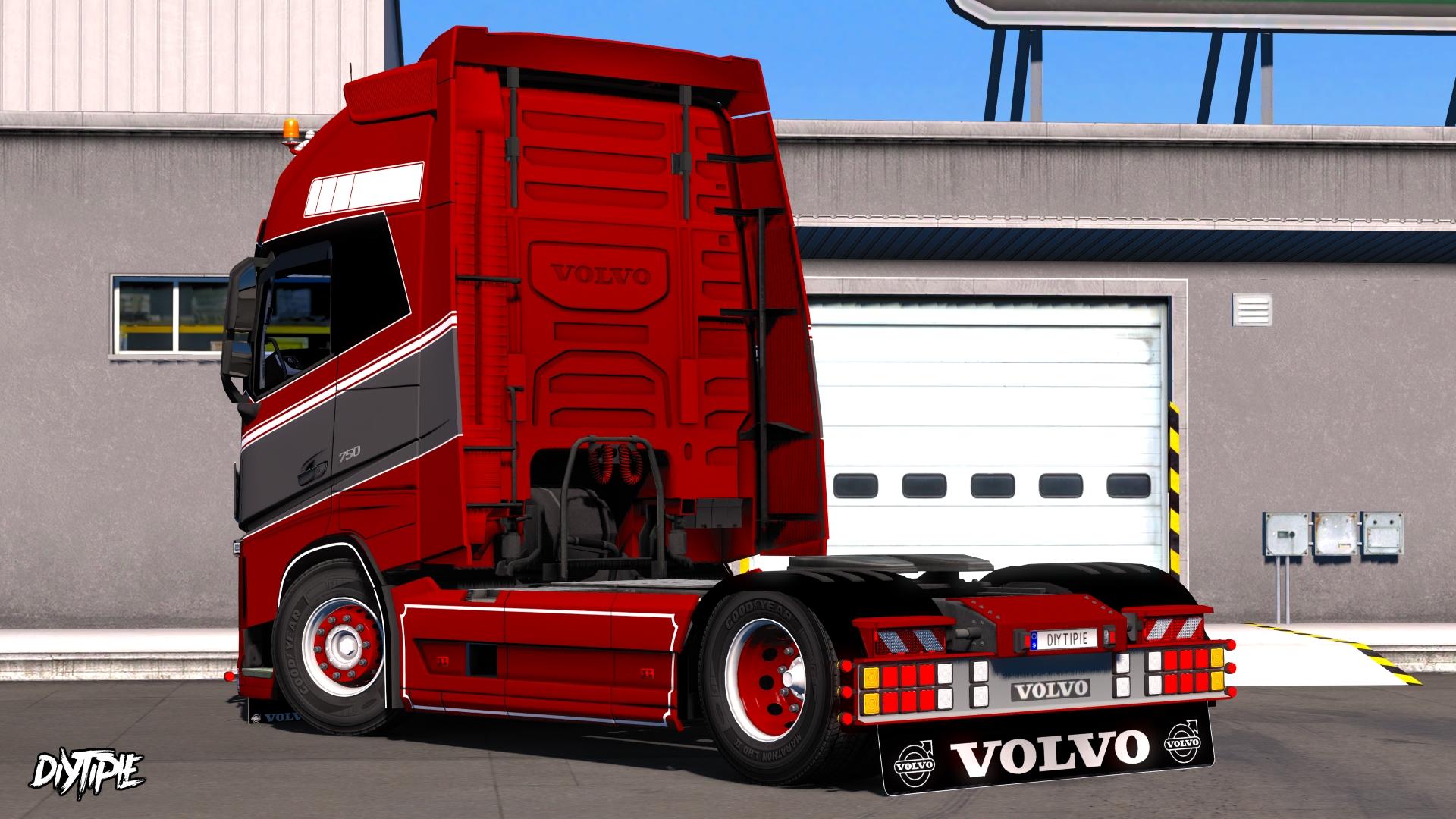 SKIN ROLING FOR VOLVO FH16 2013 (OHAHA) 1.28 ETS2 Euro