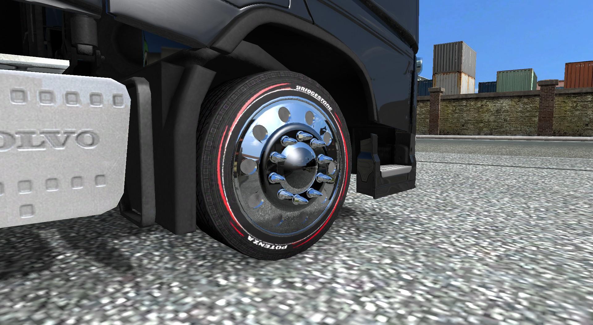 DEVIL RIMS & TIRE V2.0 TUNING MOD Euro Truck Simulator 2 Mods