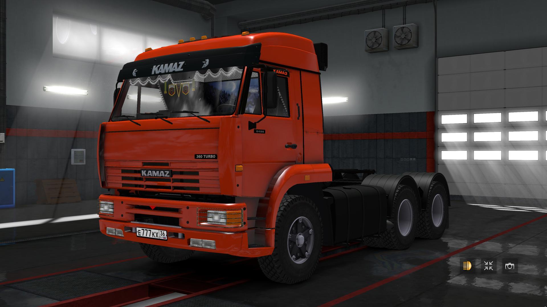KAMAZ 6460 V1.5.0B V1.27 - 1.28.X TRUCK MOD -Euro Truck ...
