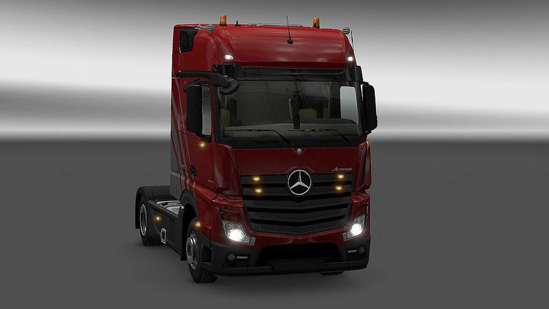 NEW ACTROS PLASTIC PARTS AND MORE V4.0.0 1.28.X TUNING MOD