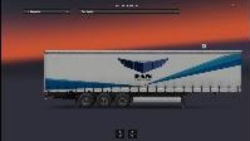 Fan Courier Truck Trailer Skin V1 0 Ets2 Euro Truck Simulator 2 Mods