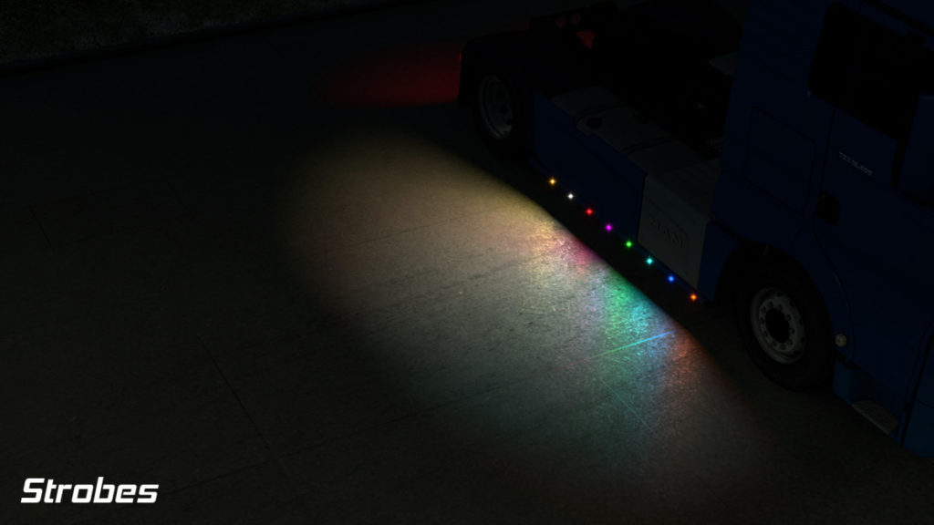 Boreman LED Marker Lights v1.3 for ATS Euro Truck Simulator 2 Mods