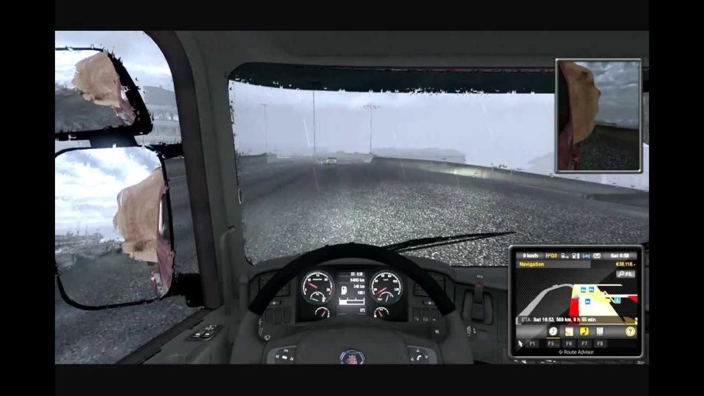 3 MODES OF WIPERS V1.0 MOD Euro Truck Simulator 2 Mods American