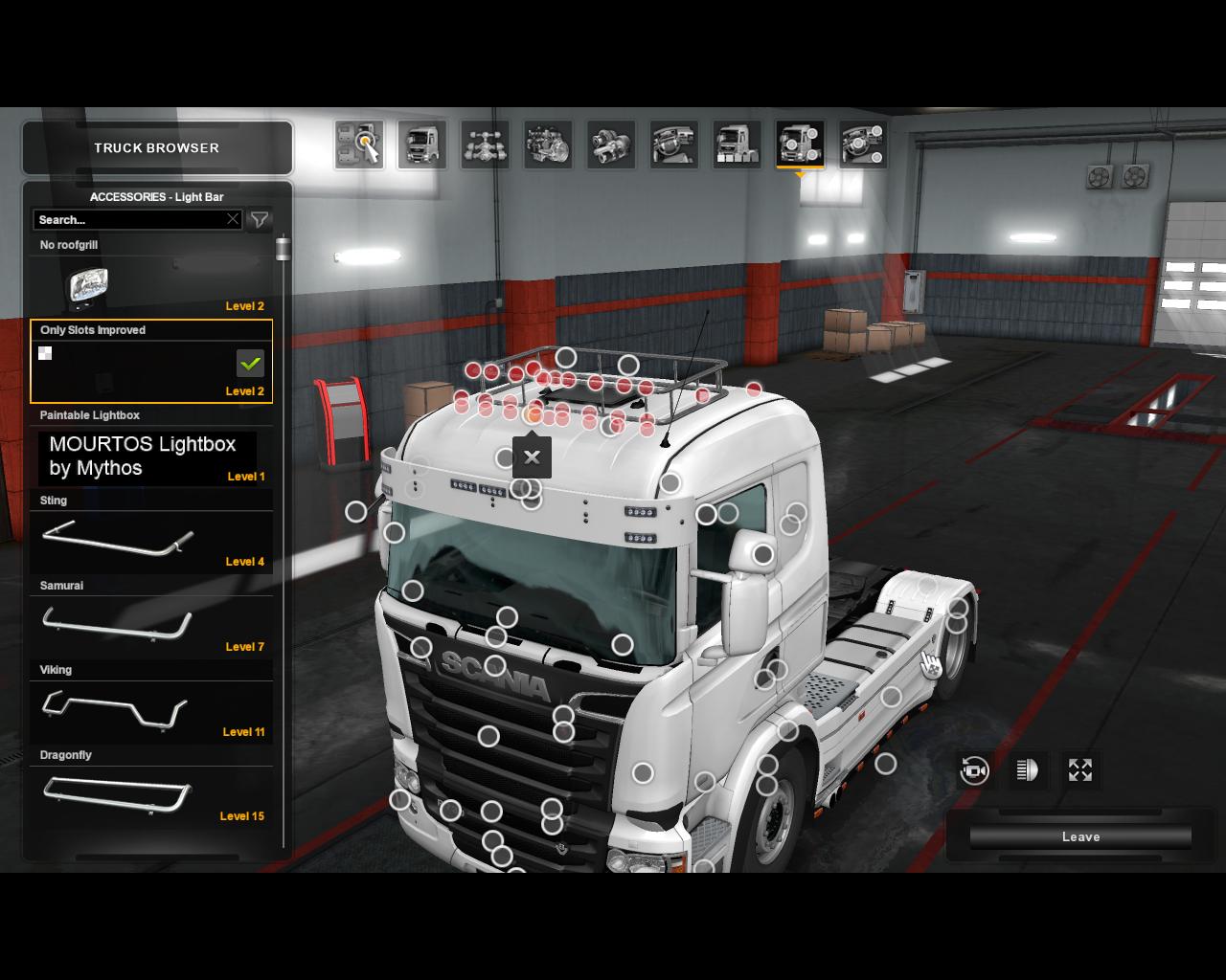 ACCESSORIES PACK V MOURTOS V1.0 1.31.X-1.32.X TUNING MOD - Euro Simulator 2 Mods | American Truck Simulator Mods