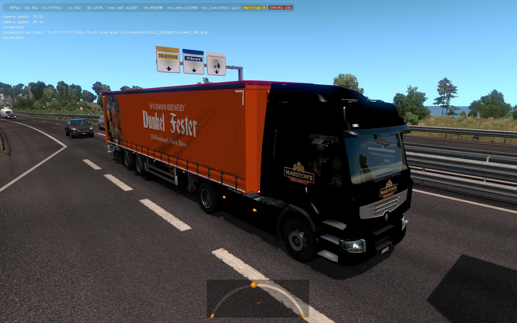 FREIGHT BREWERY WYCHWOOD BREWERY ENGLAND V1.0 MOD Euro Truck