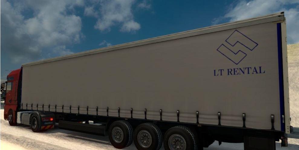 Lt Rental Trailer V1 0 Ets2 Euro Truck Simulator 2 Mods
