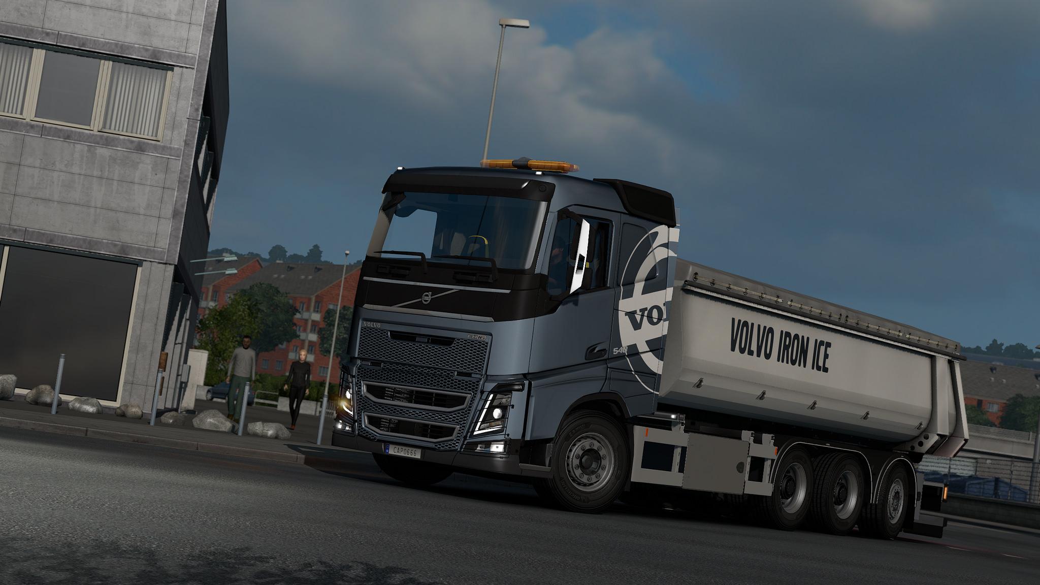 KRAKER/NTM/VAK/EKERI ADDON FOR EUGENE'S VOLVO FH & FH16 2012 V1.2 TUNING MOD Euro Truck