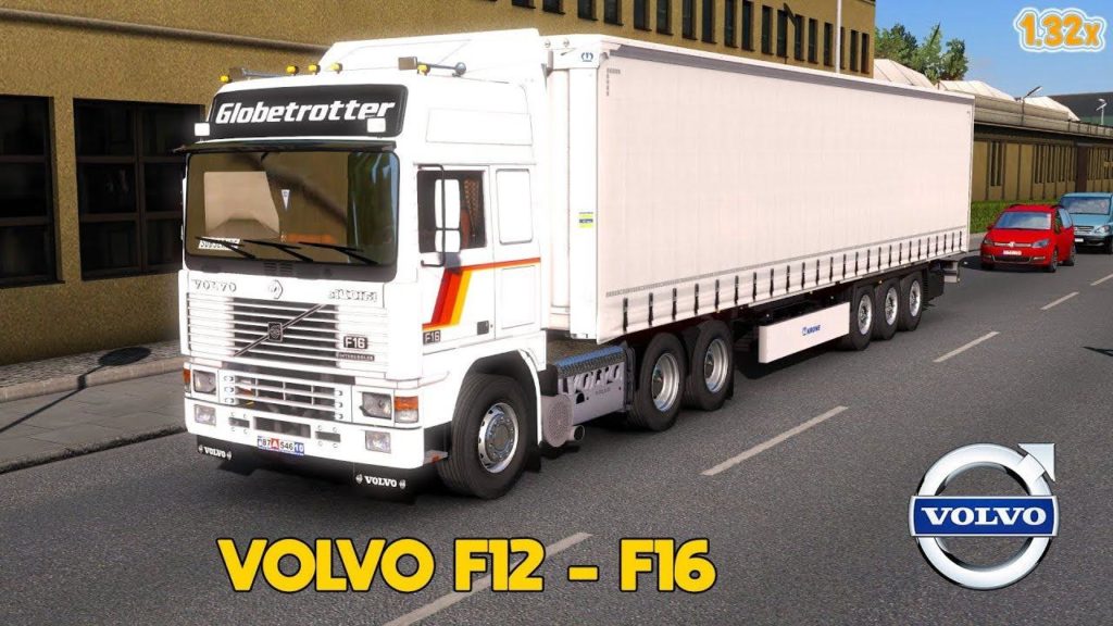 FIX & SOUND FOR VOLVO F12 F16 1.32 TRUCK MOD Euro