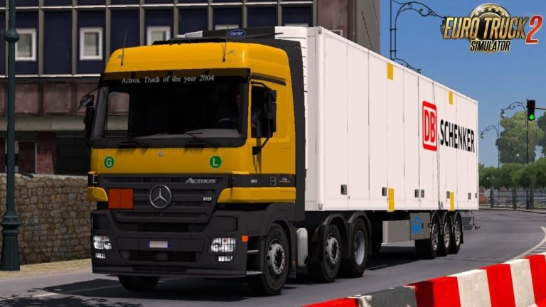 MERCEDES ACTROS MP2 AND MP3 SOUND BY LEEN ETS2 Euro