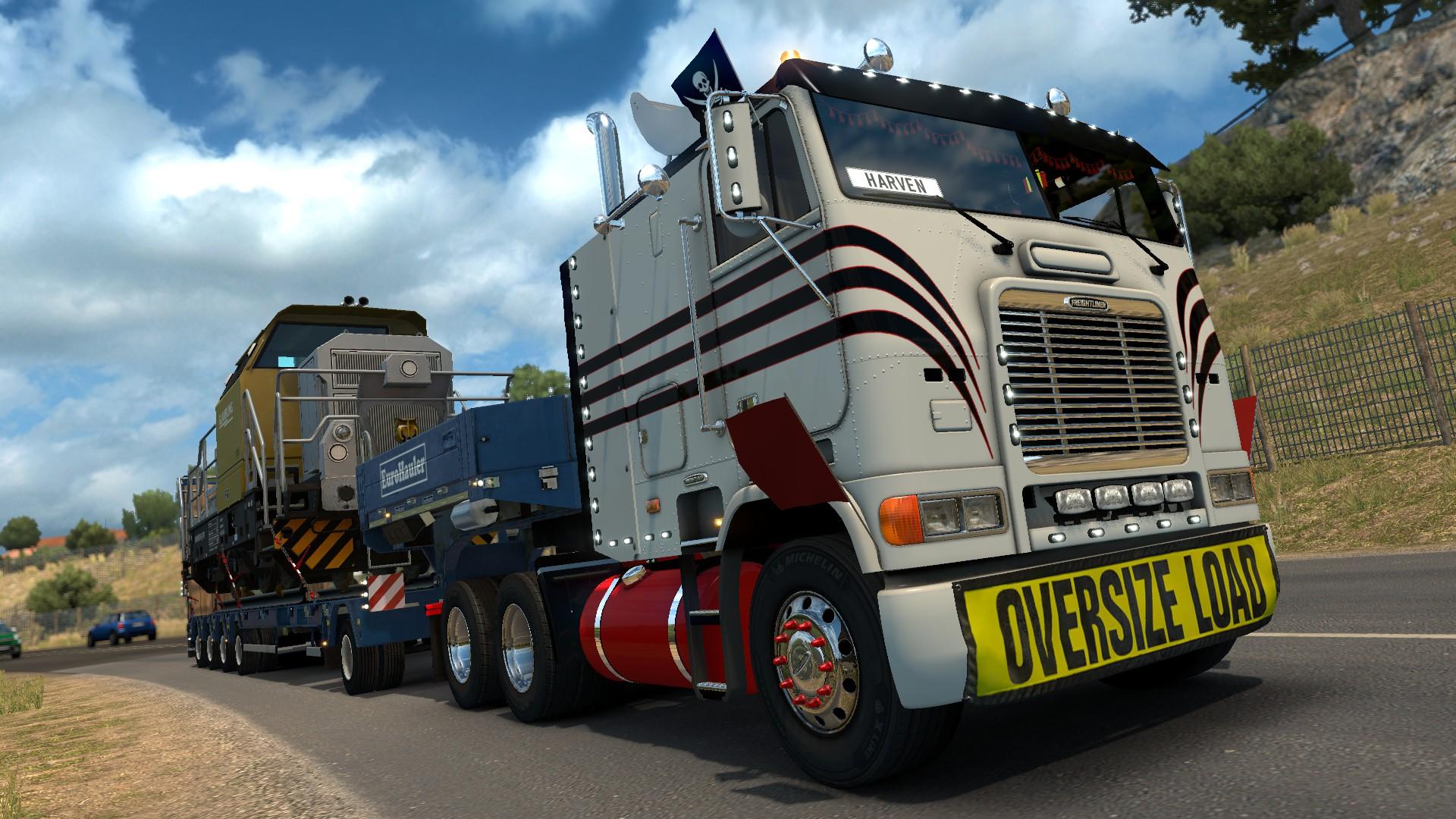FREIGHTLINER FLB V2.0.5 TRUCK MOD - Euro Truck Simulator 2 Mods