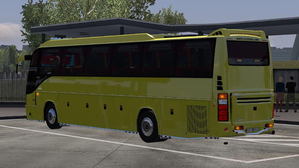 Volvo B12B Tx R9700 Passenger Fix 1.32.X Bus Mod - Euro Truck Simulator 2 Mods | American Truck Simulator Mods