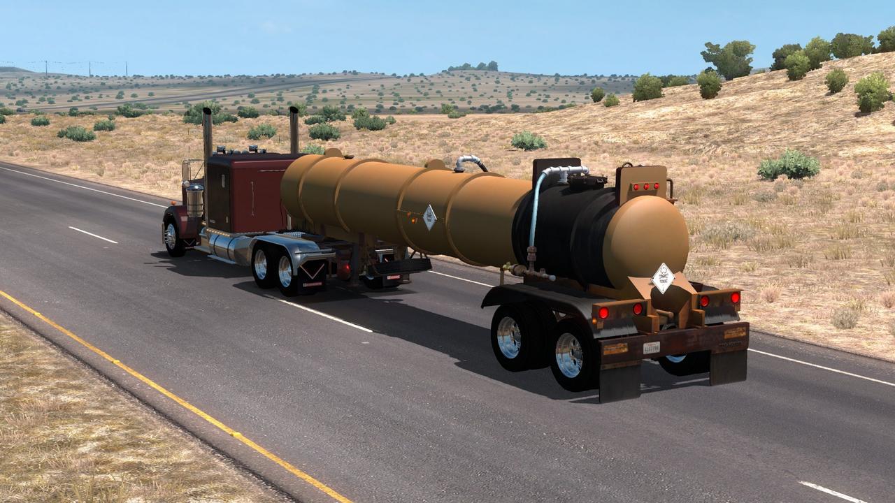 Lubbock 1970 Tanker Ownable v1.0 Trailer Euro Truck Simulator 2 Mods