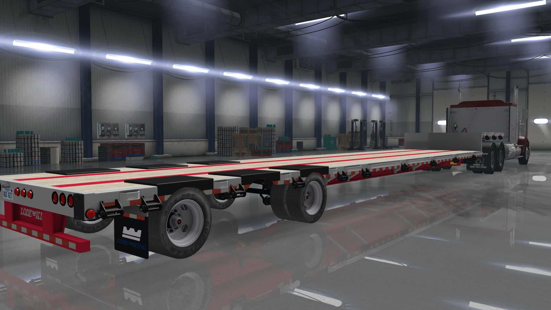 Lode King Drop Deck v2.5 ATS for ATS Euro Truck Simulator 2 Mods