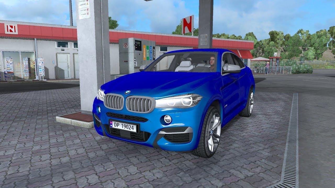 BMW X6 1.35 CAR Euro Truck Simulator 2 Mods American