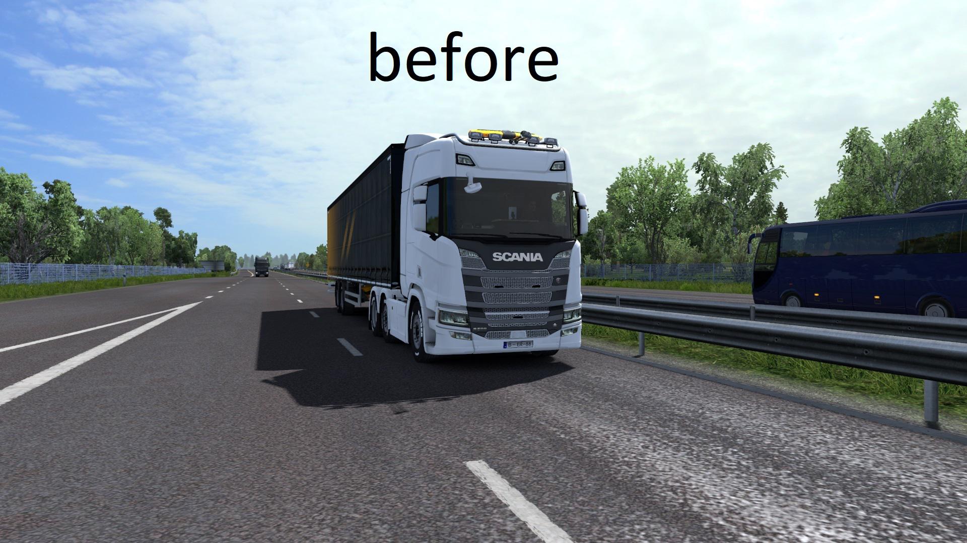 Reshade Preset For Ets2 Using Naturalux By Mc2rok V02 Mod Euro Truck