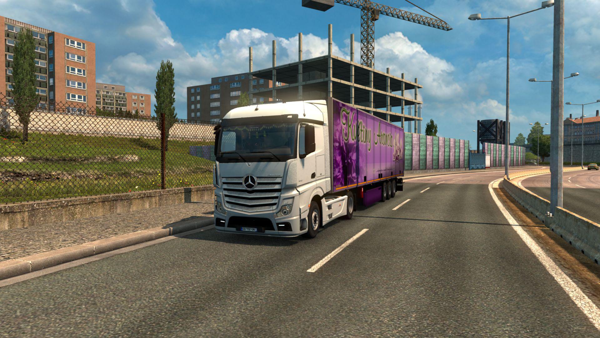 MERCEDES ACTROS MP4 REWORKED V1.9 TRUCK Euro Truck