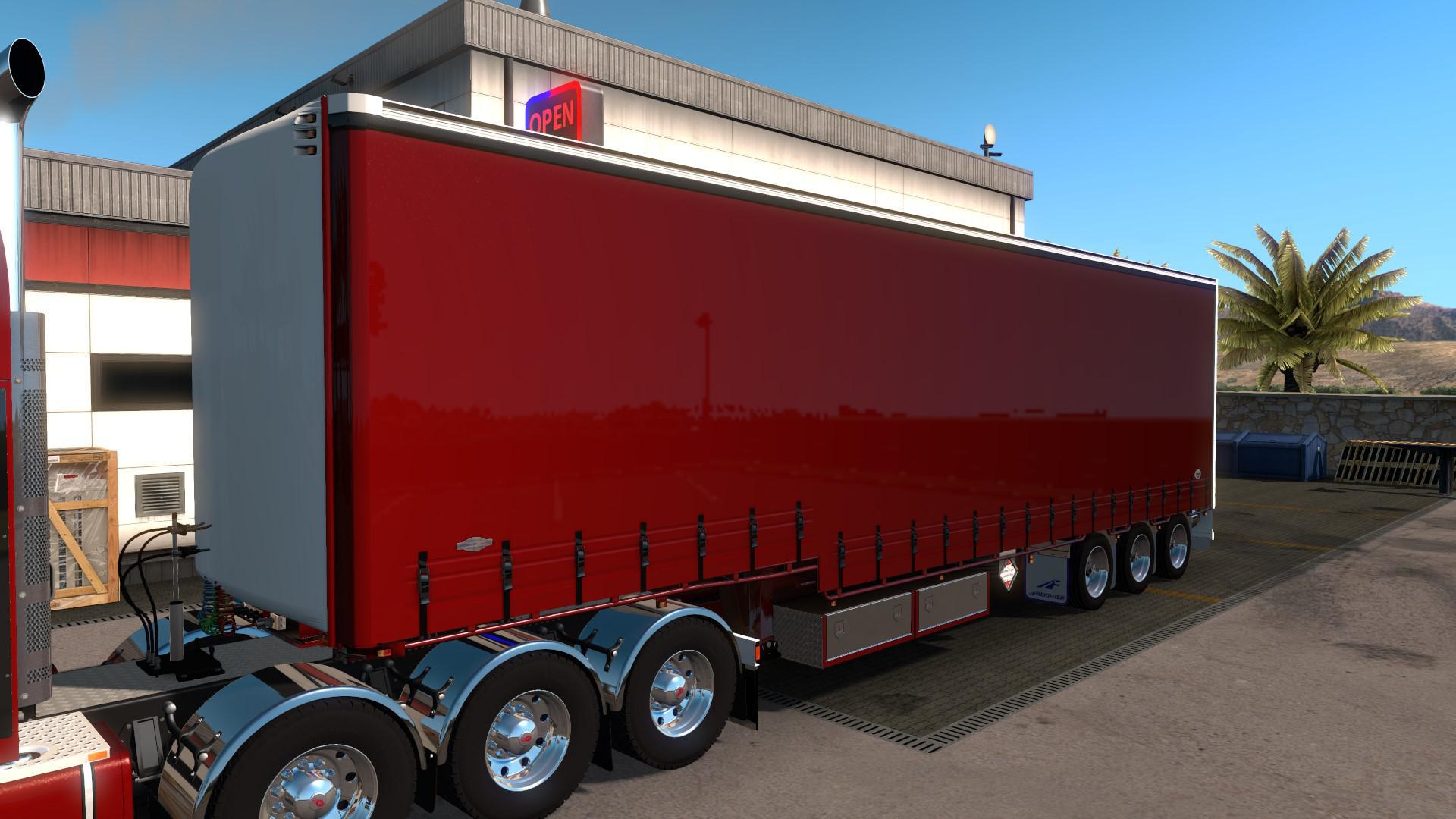 AUSTRALIAN DROP DECK TRAILERS V30.11.19 1.36.X ETS2 Euro Truck