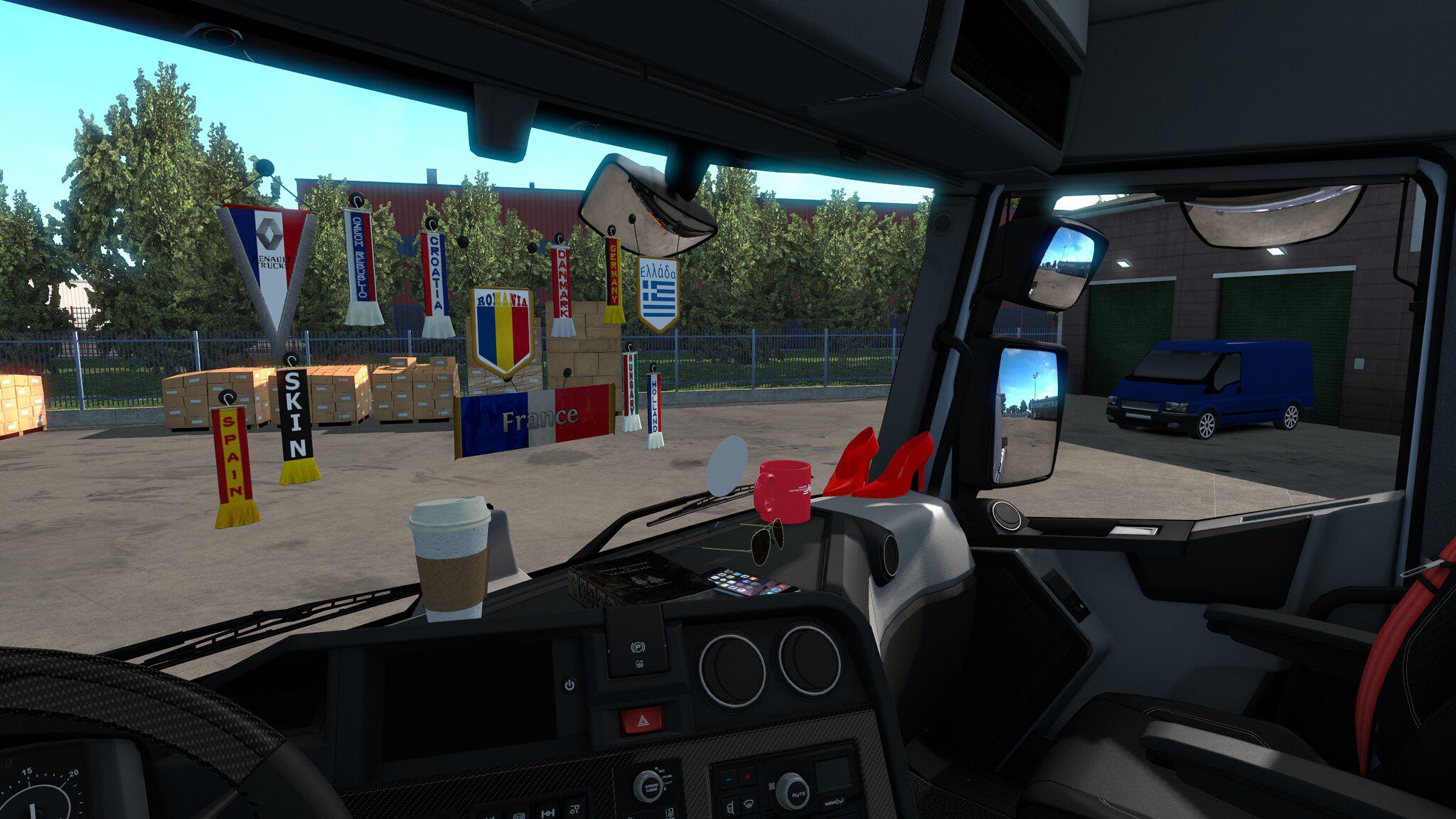 Addons for DLC cabin v3.8.3 ETS2 Euro Truck Simulator 2 Mods