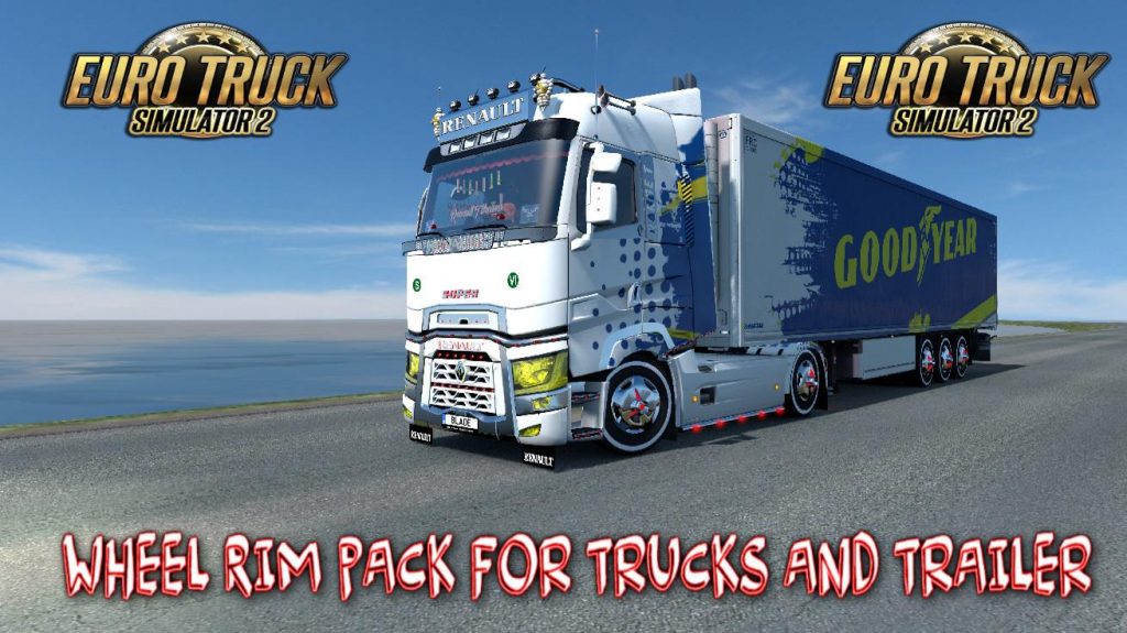 Wheel Rim Pack for trucks and Trailers 1.36 ETS2 Euro Truck Simulator 2 Mods American Truck